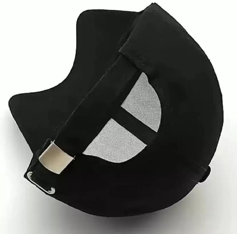 SELLORIA A Brand Adjustable Unisex Cap for Men and Women Freesize Baseball Caps (Pack of 2) Black