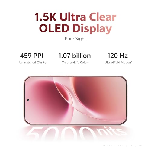 vivo V70 Elite 5G (Passion Red, 8GB RAM, 256GB Storage) with No Cost EMI/Additional Exchange Offers