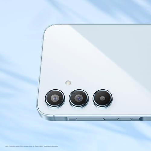 Samsung Galaxy A55 5G (Awesome Iceblue, 12GB RAM, 256GB Storage) | AI Mobile | 50MP Main Camera (OIS) | Super HDR Video| Nightography | IP67 | Gorilla Glass Victus+ | sAMOLED | Gaming Smartphone