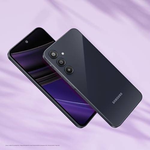 Samsung Galaxy A35 5G (Awesome Navy, 8GB RAM, 128GB Storage) | Premium Glass Back | 50 MP Main Camera (OIS) | Nightography | IP67 | Corning Gorilla Glass Victus+ | sAMOLED with Vision Booster