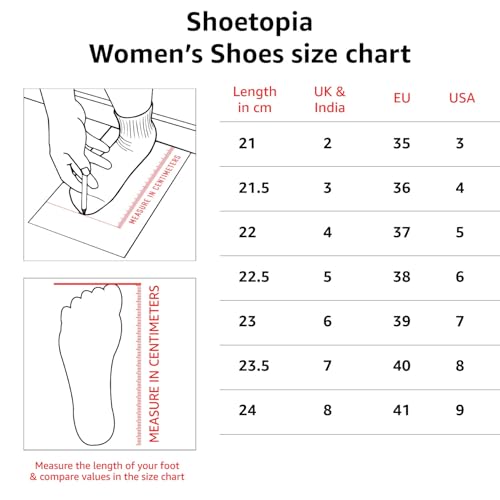 Shoetopia Women's Casual Walking White Sneakers || Comfortable Lightweight Lace Comfy Travel & College EU38