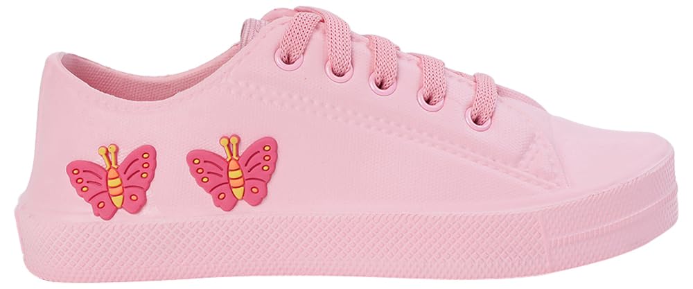 Max Girls Butterfly Moulded Wash & Wear Shoes (PA23KGCS4008PINK)_34