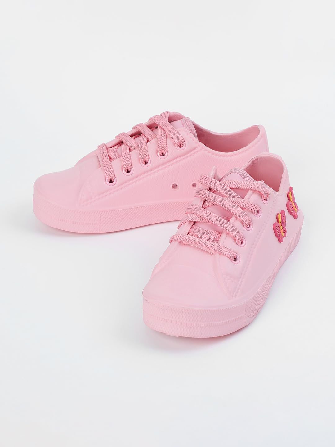 Max Girls Butterfly Moulded Wash & Wear Shoes (PA23KGCS4008PINK)_34