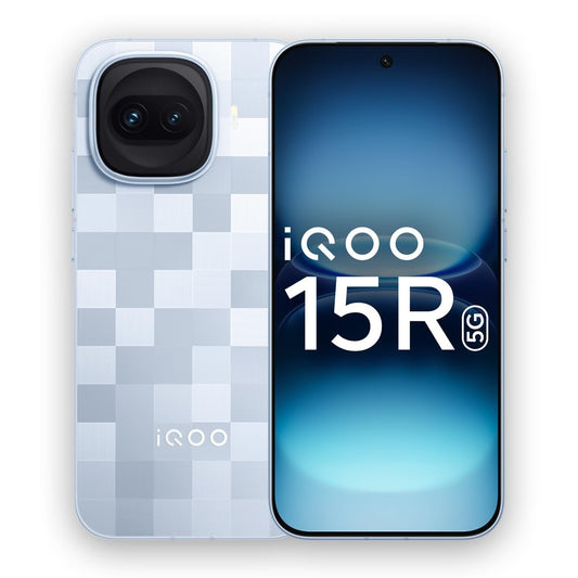 iQOO 15R (Triumph Silver, 8GB RAM, 256GB Storage) | Snapdragon® 8 Gen 5 Processor | India’s Slimmest Smartphone in 7600mAh Battery* | Segment's Most Stable 144FPS Gaming*