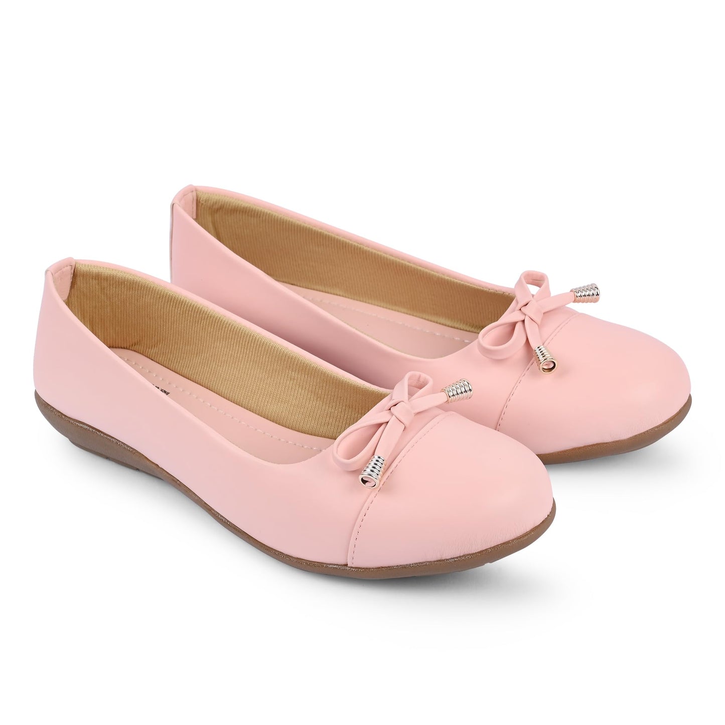 ADISA WEAR Women Girls Slip On Ballet Flats (WS1003-PIN-38) Pink