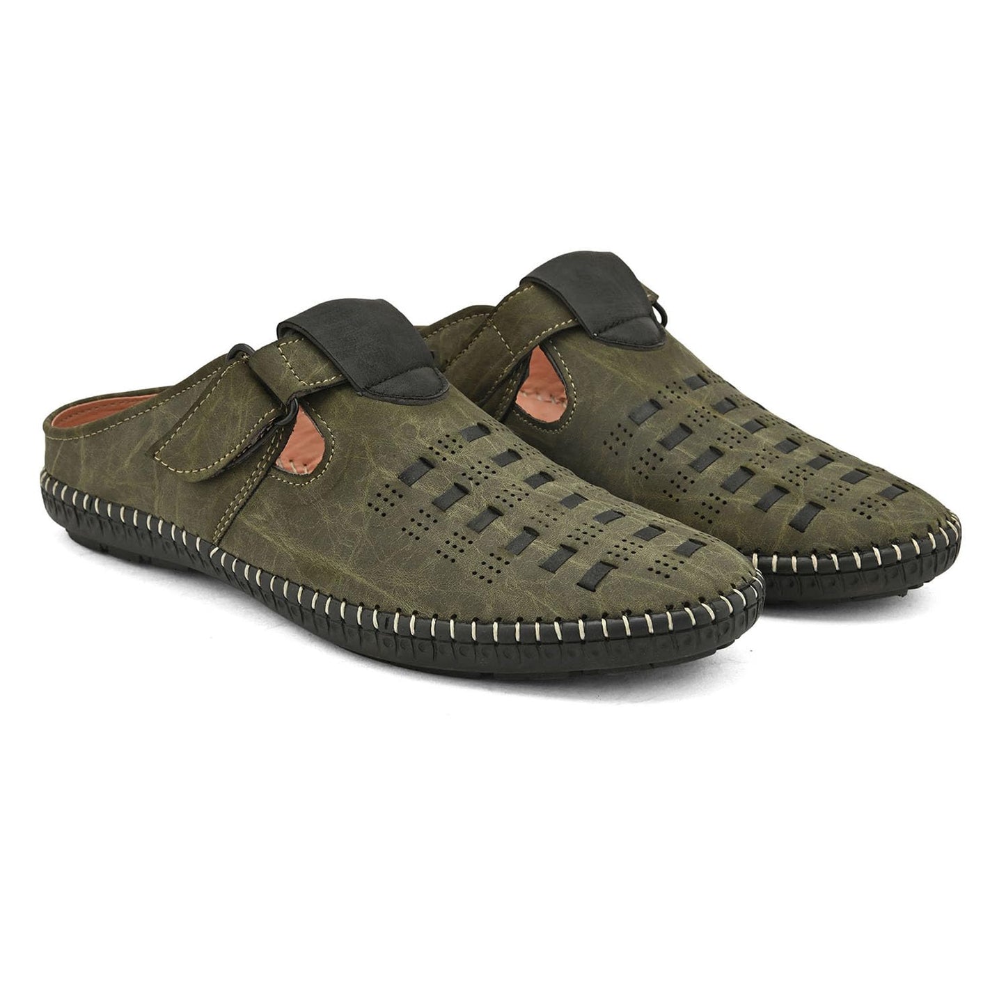 Centrino Mens Sandals 9285-6_OLIVE_9