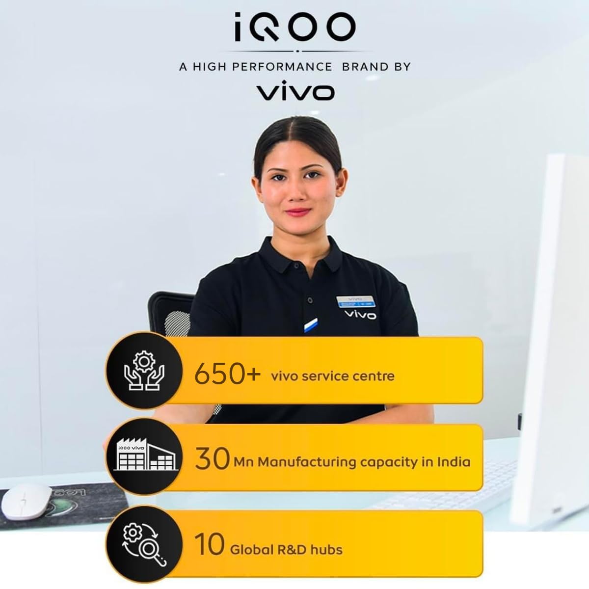 iQOO Z10 Lite 5G (Cyber Green, 4GB RAM, 128GB Storage) | 6000 mAh Battery | Dimensity 6300 5G Processor with 433K+* AnTuTu Score | IP64 Rated & Military Grade Shock-Resistance*