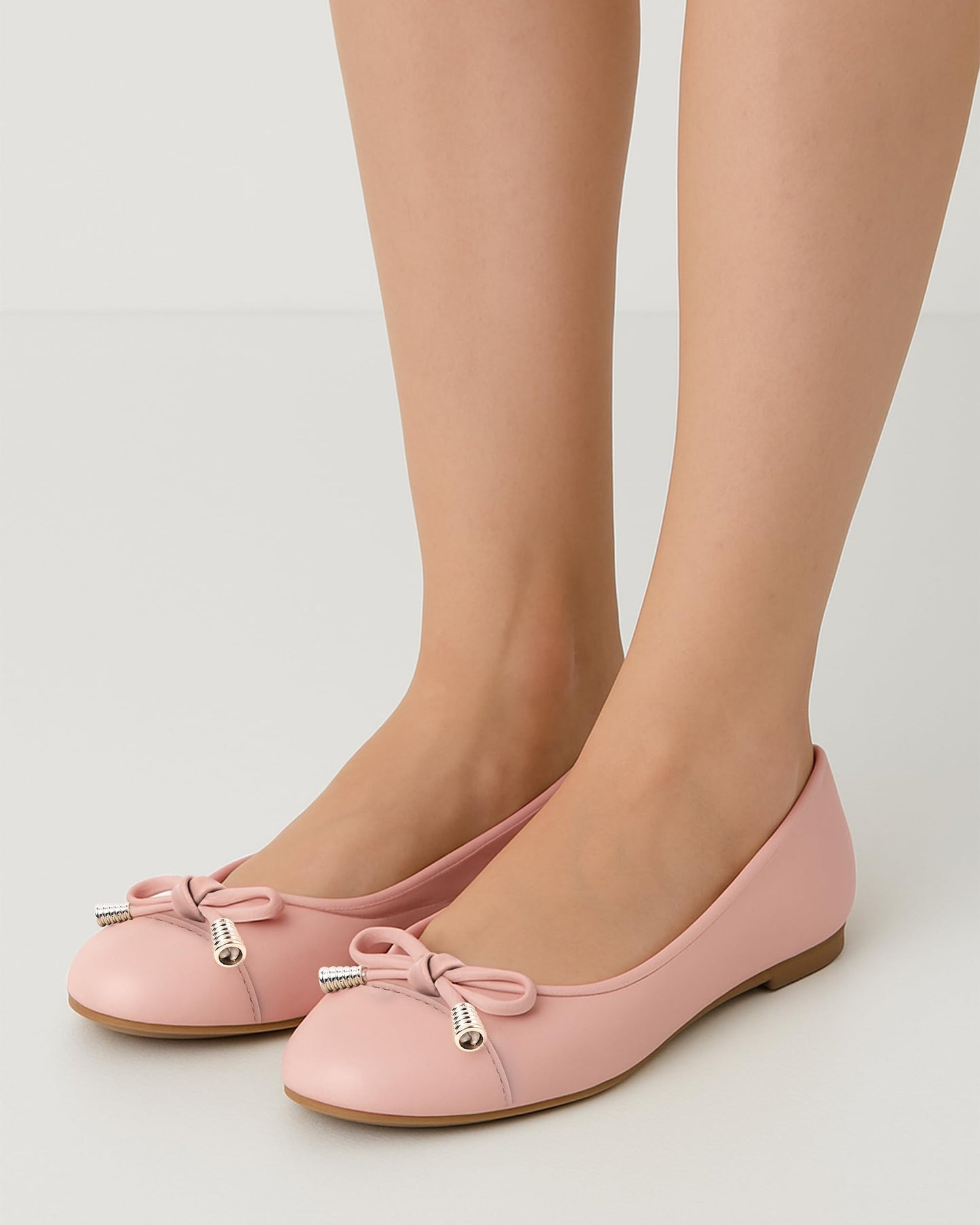 ADISA WEAR Women Girls Slip On Ballet Flats (WS1003-PIN-38) Pink