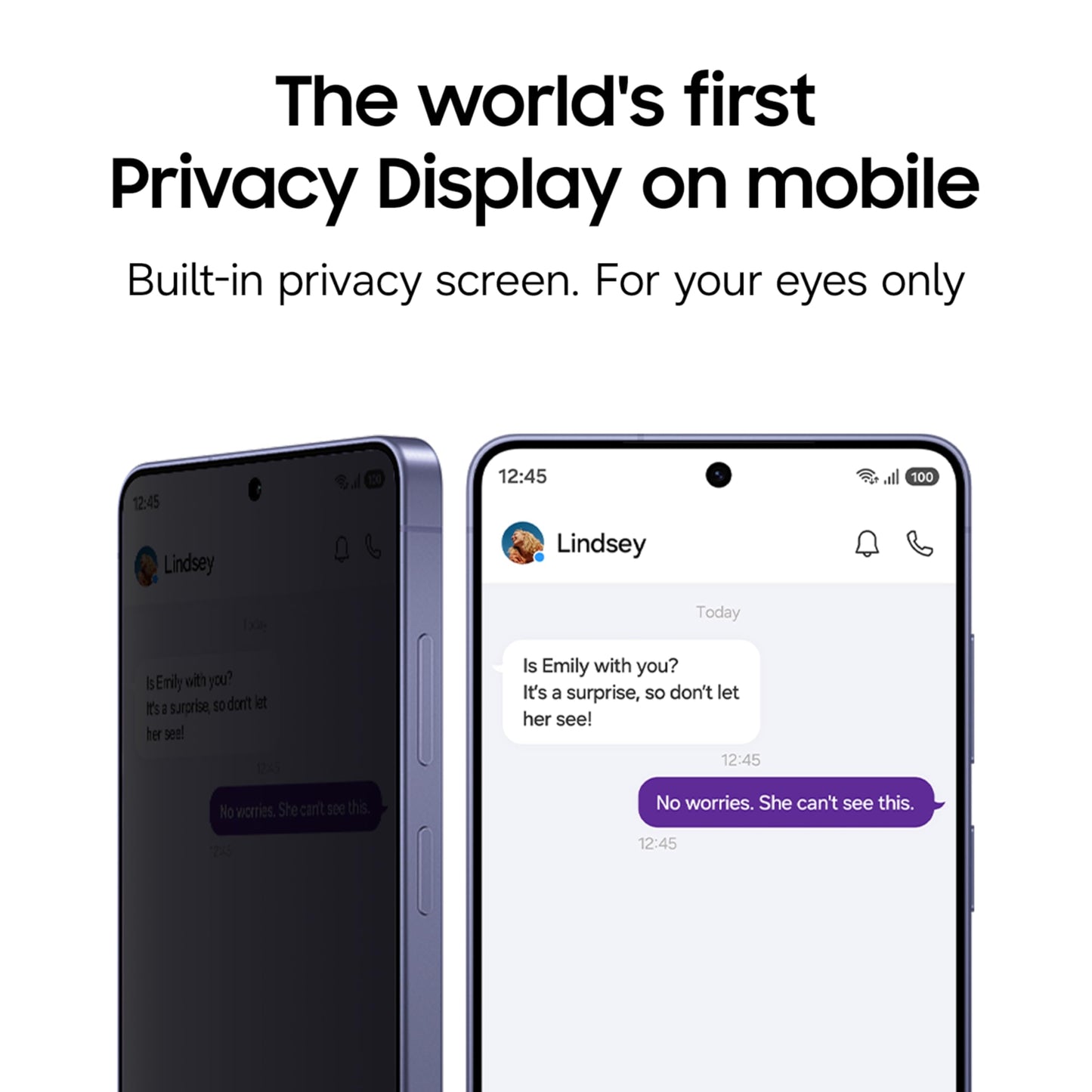 Samsung Galaxy S26 Ultra 5G (Cobalt Violet, 12GB RAM, 512GB Storage) with Built-in Privacy Display, AI Phone, Photo Assist, Creative Studio, 200MP Camera, 5000mAh Battery and Snapdragon 8 Elite Gen 5