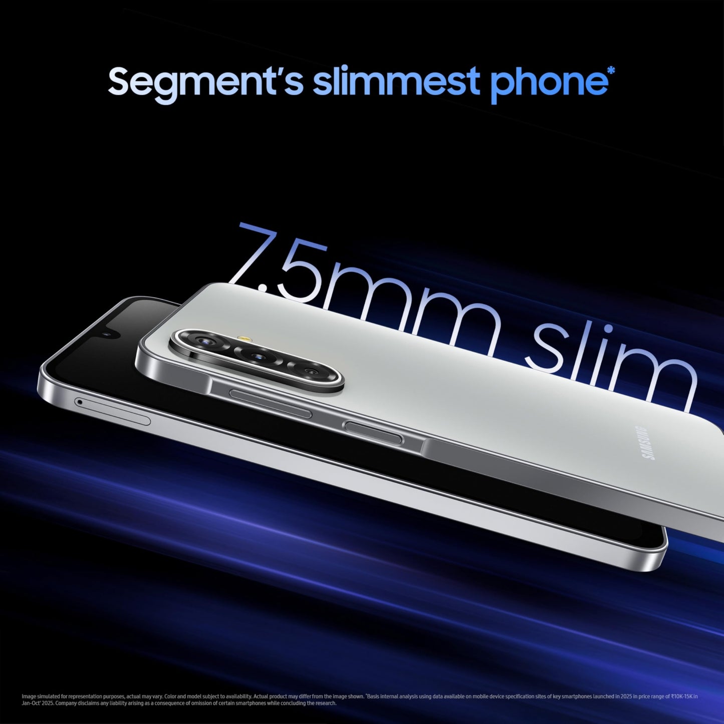 Samsung Galaxy M17 5G Mobile (Moonlight Silver, 8GB RAM, 128GB Storage) | 50MP OIS Triple Camera | Gorilla Glass Victus| IP54 | 6 Gen OS Upgrades | AI | Gemini Live | Lag-free Gaming | Without Charger