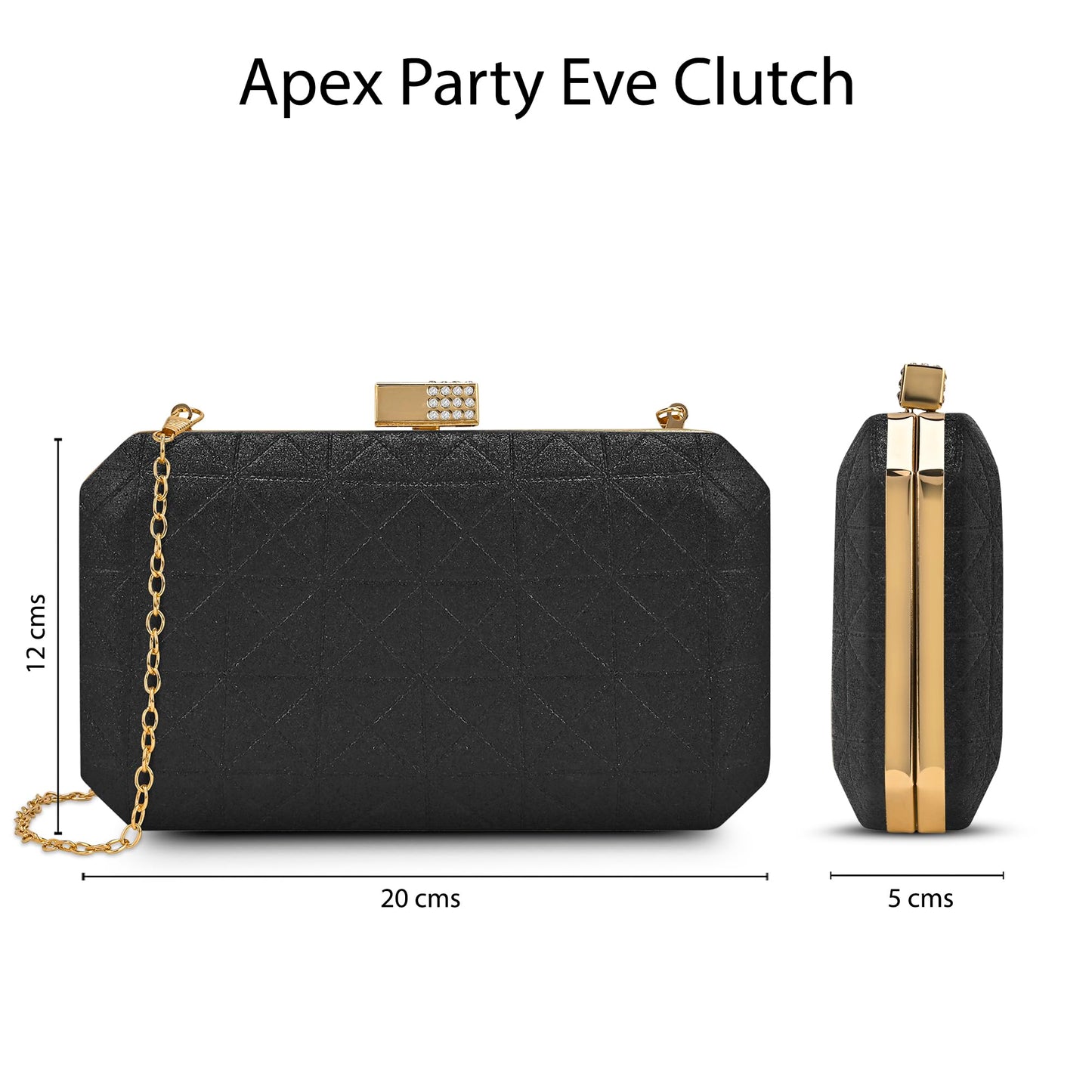 Lavie Luxe Women's Apex Clutch | Ladies purse |Gift For Women