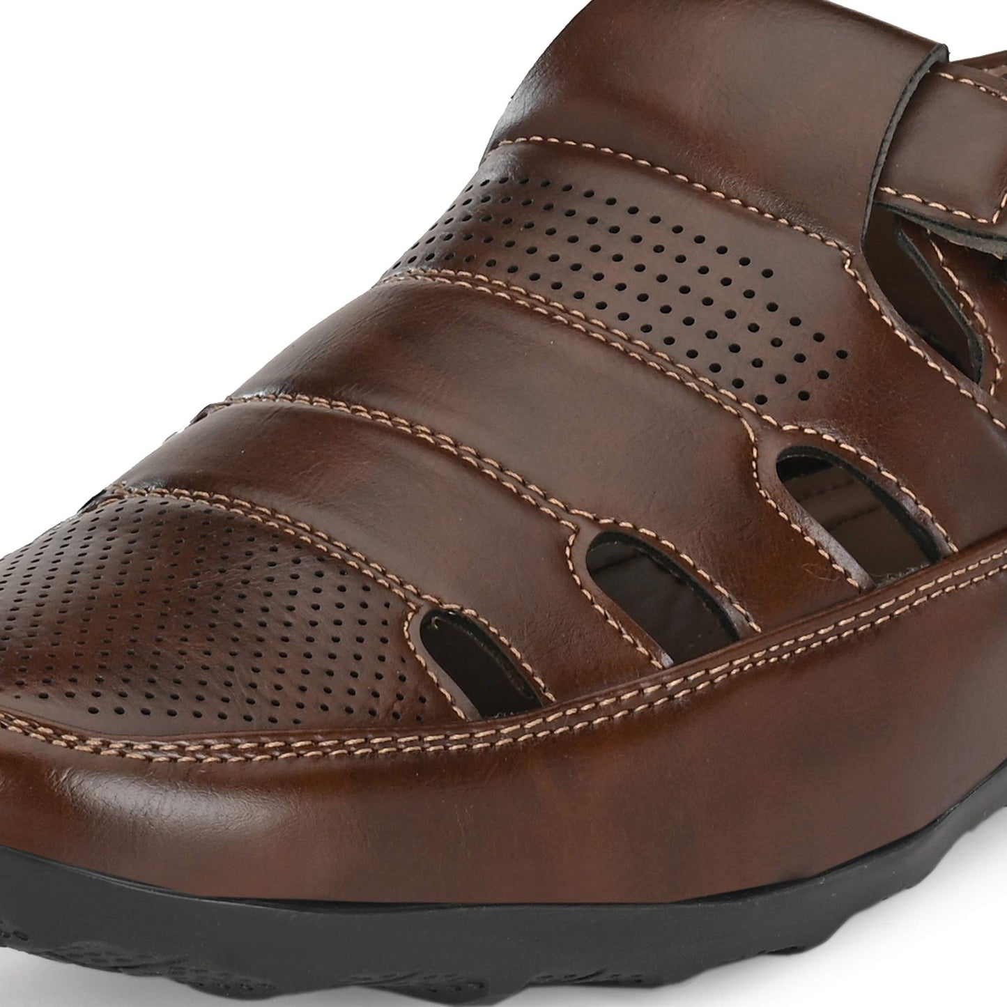 CENTRINO Men's 2340 Brown Outdoor Sandals 8 UK