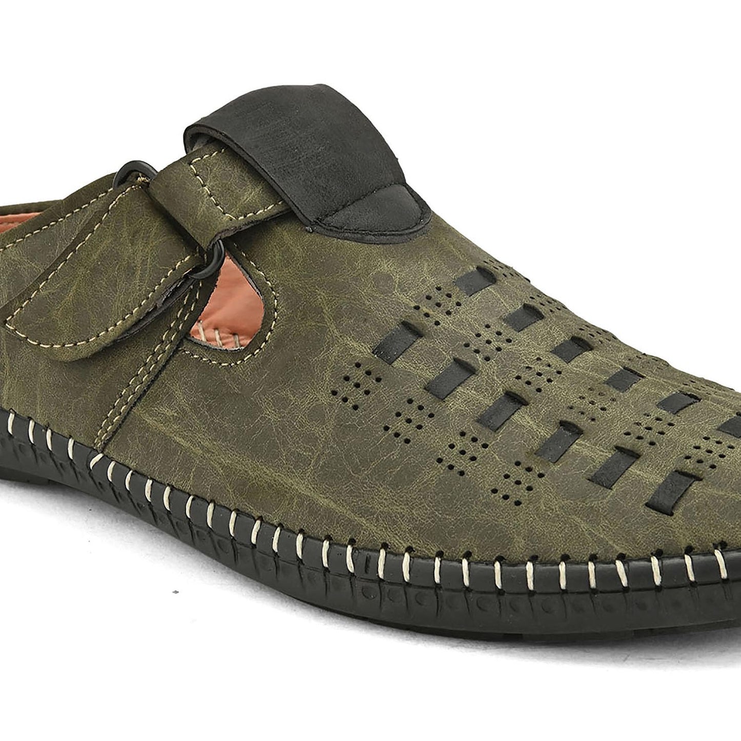 Centrino Mens Sandals 9285-6_OLIVE_9