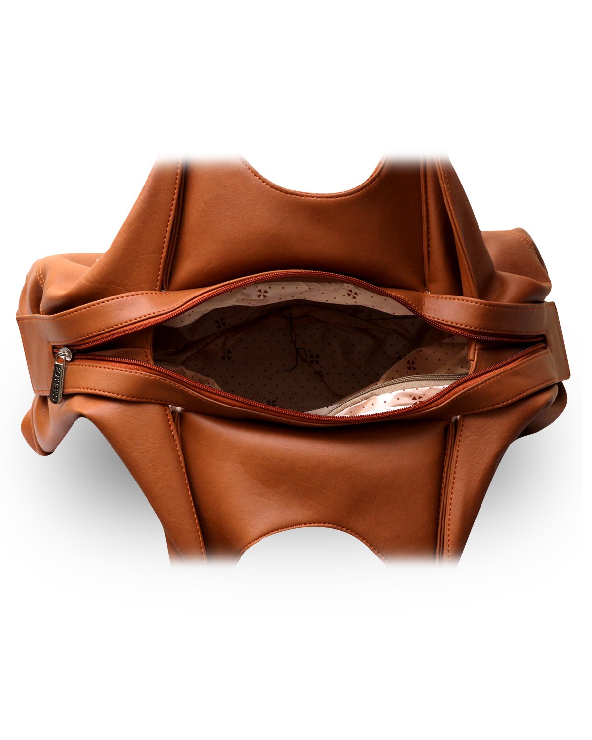 Fostelo Women's Style Diva Satchel Tote Handbag for Women | Ladies Purse | Stylish Shoulder Bag | Gift For Women | Tan