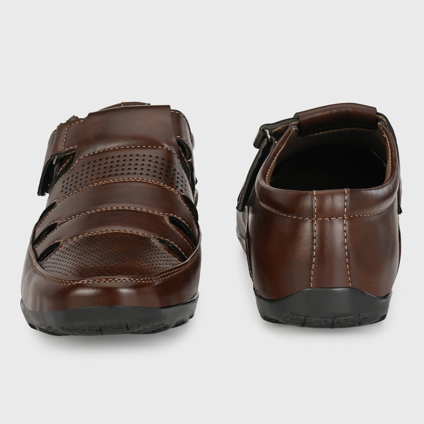 CENTRINO Men's 2340 Brown Outdoor Sandals 8 UK