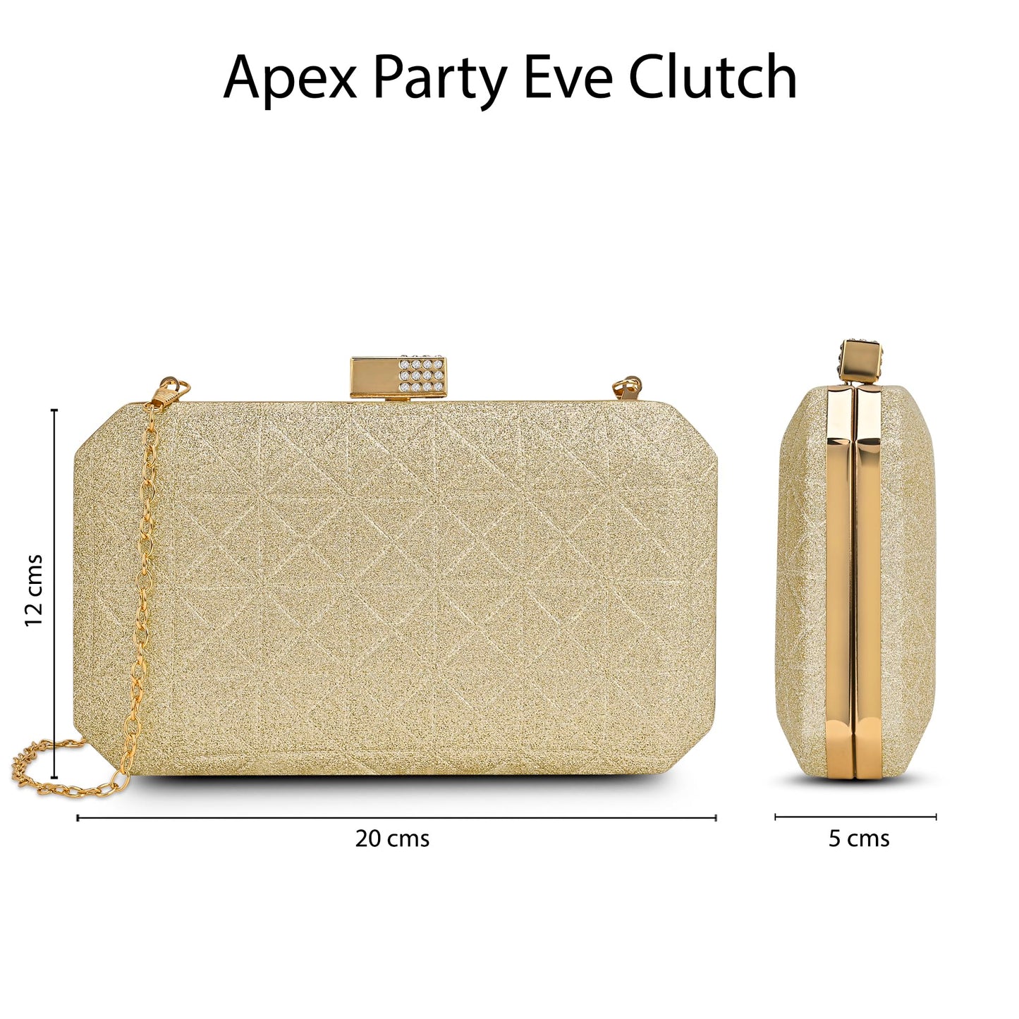 Lavie Luxe Women's Apex Clutch | Ladies purse |Gift For Women