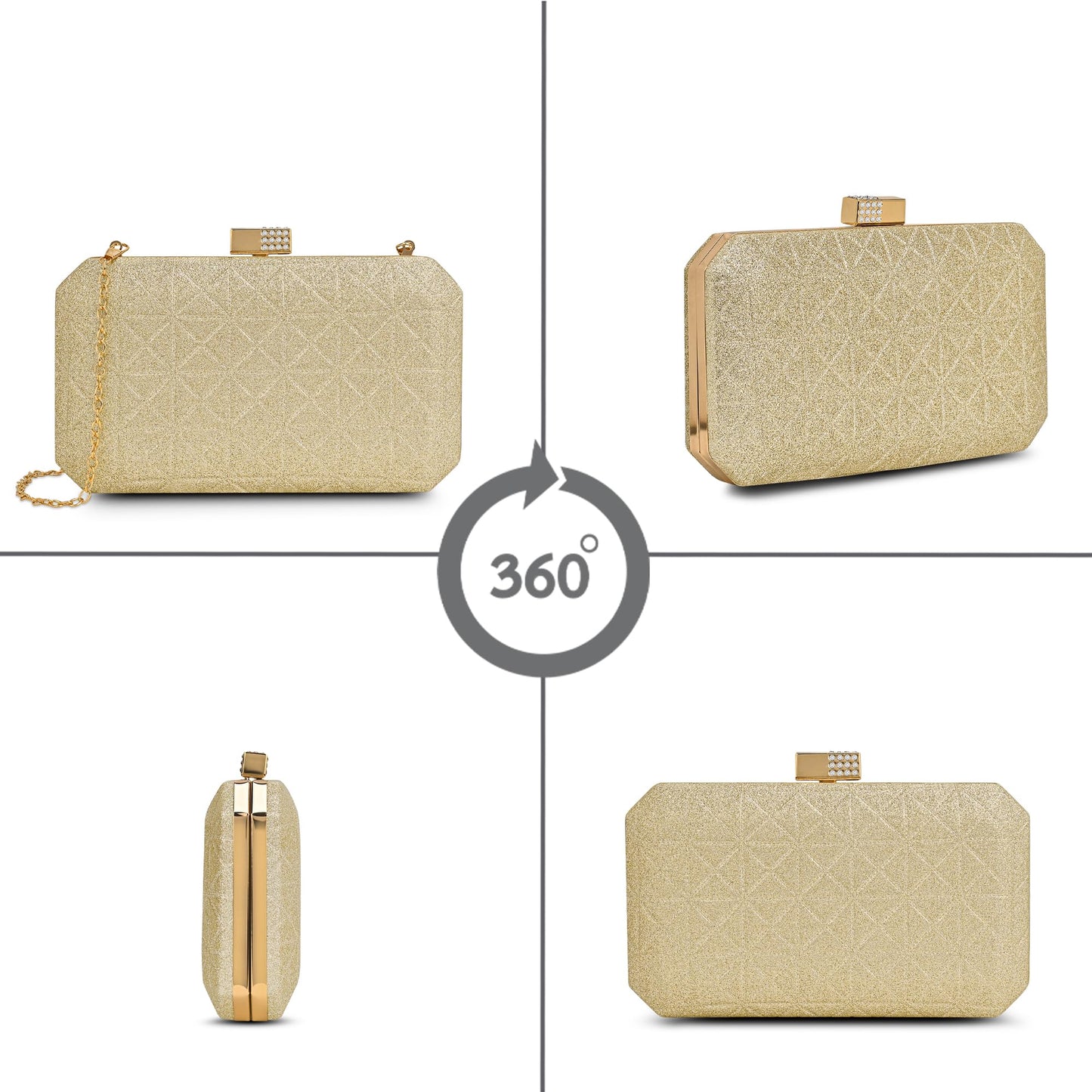 Lavie Luxe Women's Apex Clutch | Ladies purse |Gift For Women