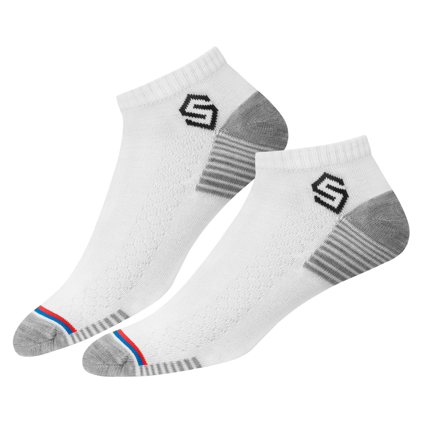 SWAGR 12 Pairs Sports Cotton Ankle Length Socks for Men, Pack of 12., Assorted