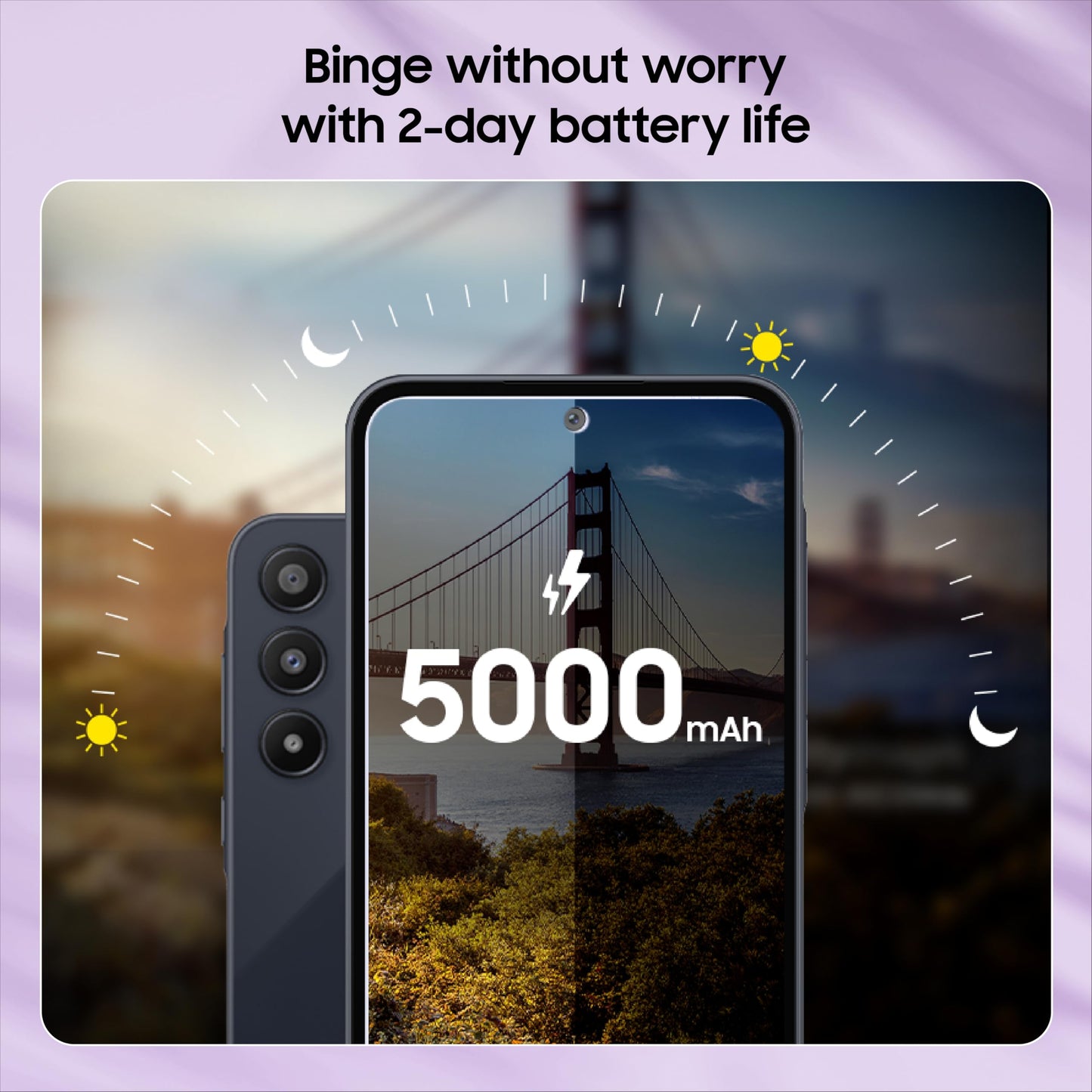 Samsung Galaxy A35 5G (Awesome Navy, 8GB RAM, 128GB Storage) | Premium Glass Back | 50 MP Main Camera (OIS) | Nightography | IP67 | Corning Gorilla Glass Victus+ | sAMOLED with Vision Booster