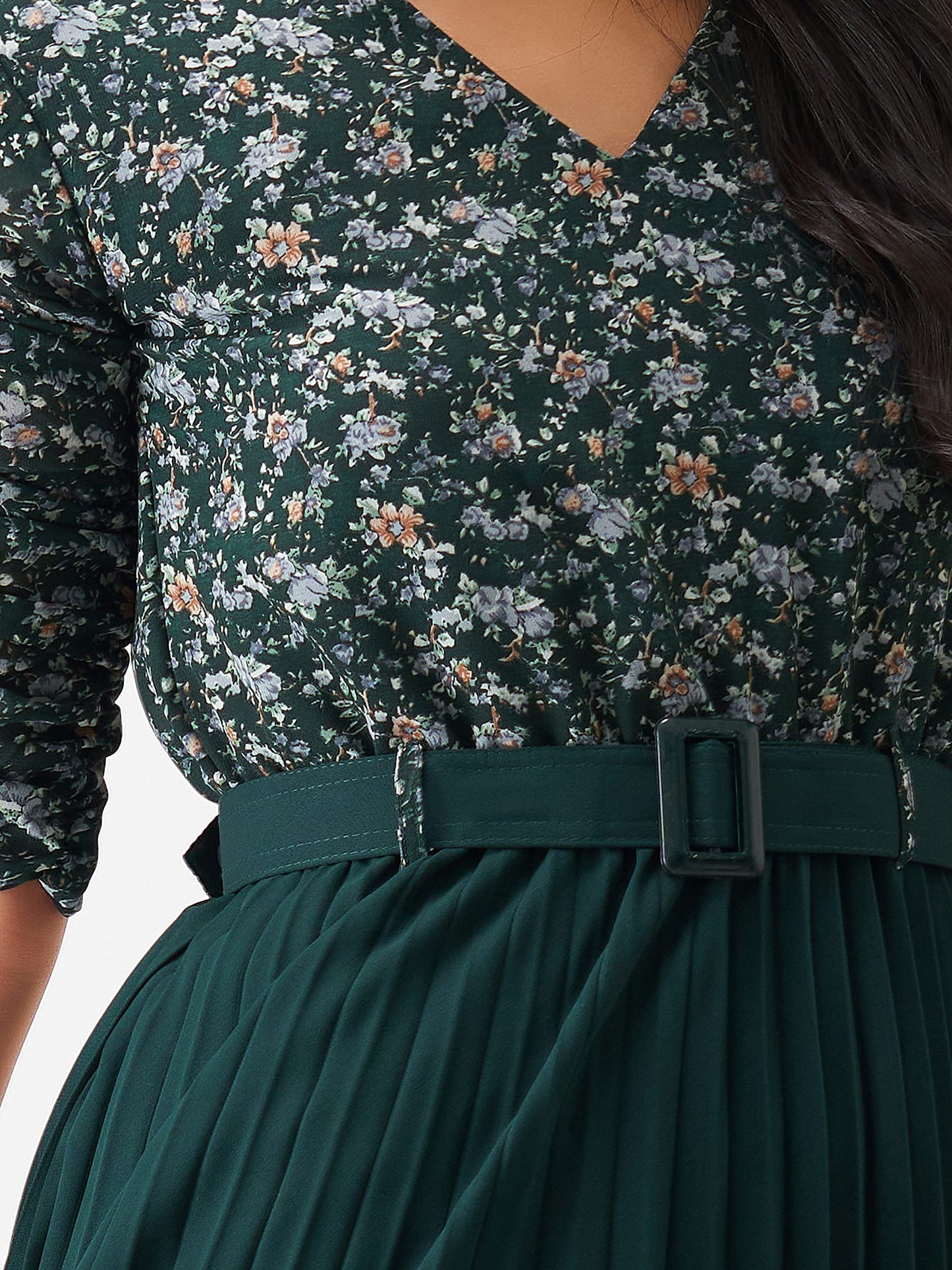 AASK Dress for Women Green